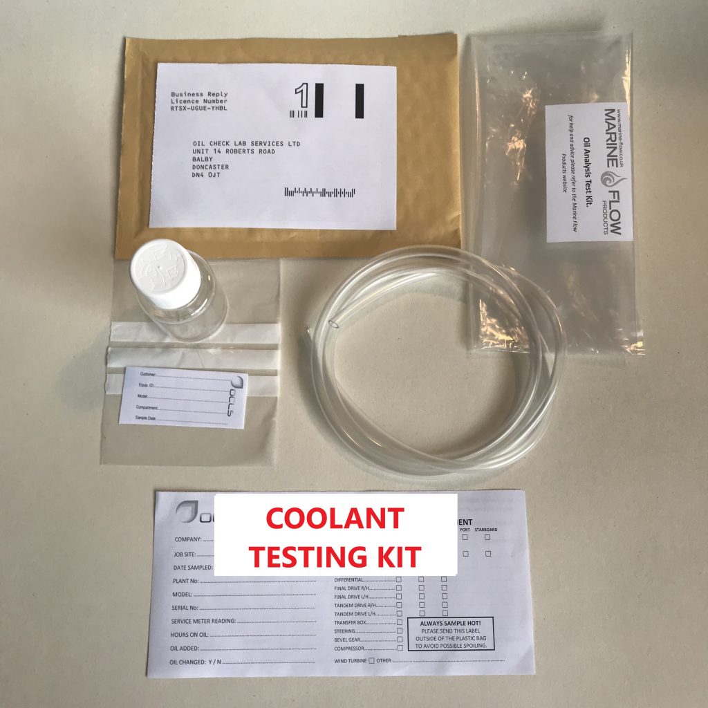COOLANT ANALYSIS TESTING KIT Marine Flow